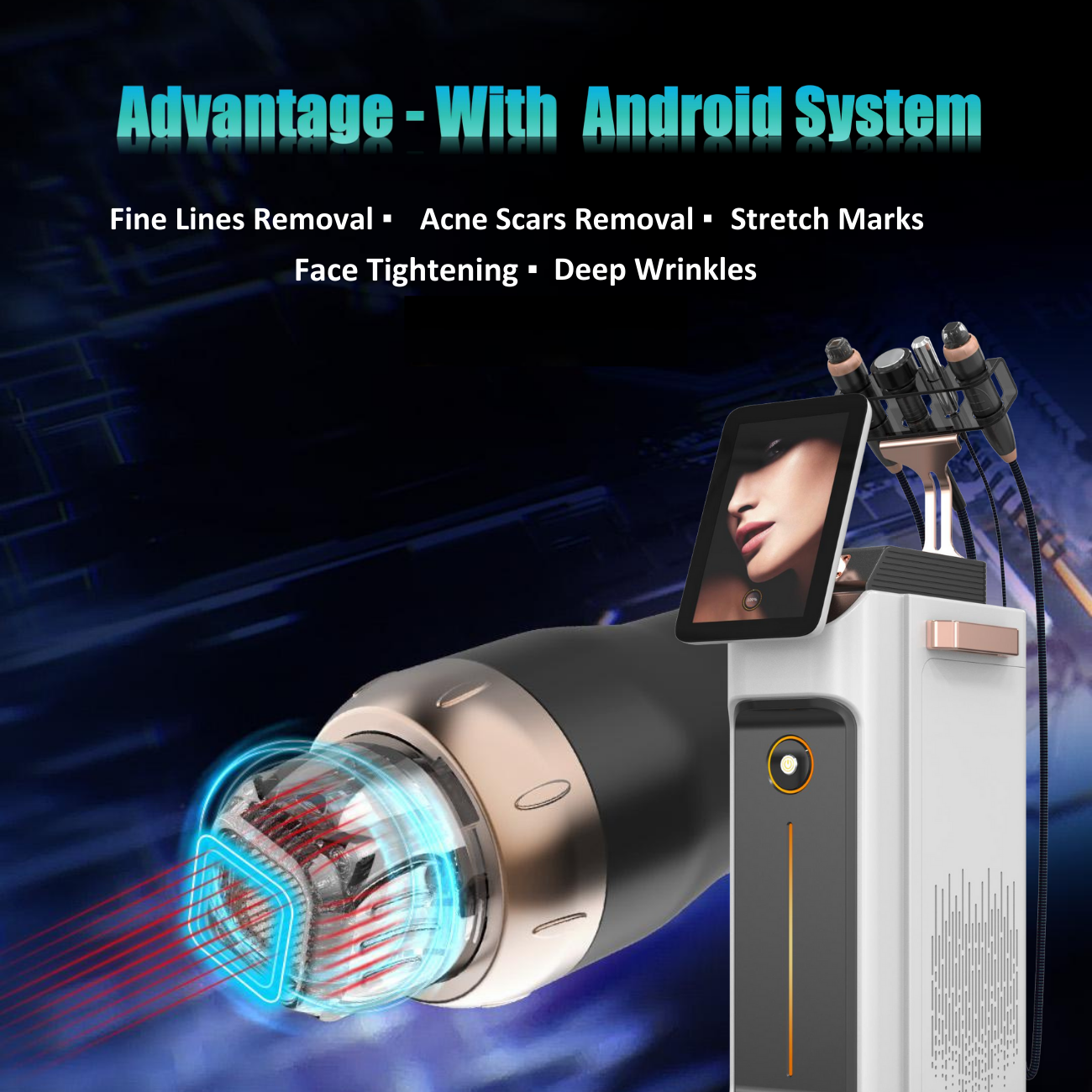 マイクロニードレス美顔器、ニードレス水光RF ニードレス水光RF | 株式