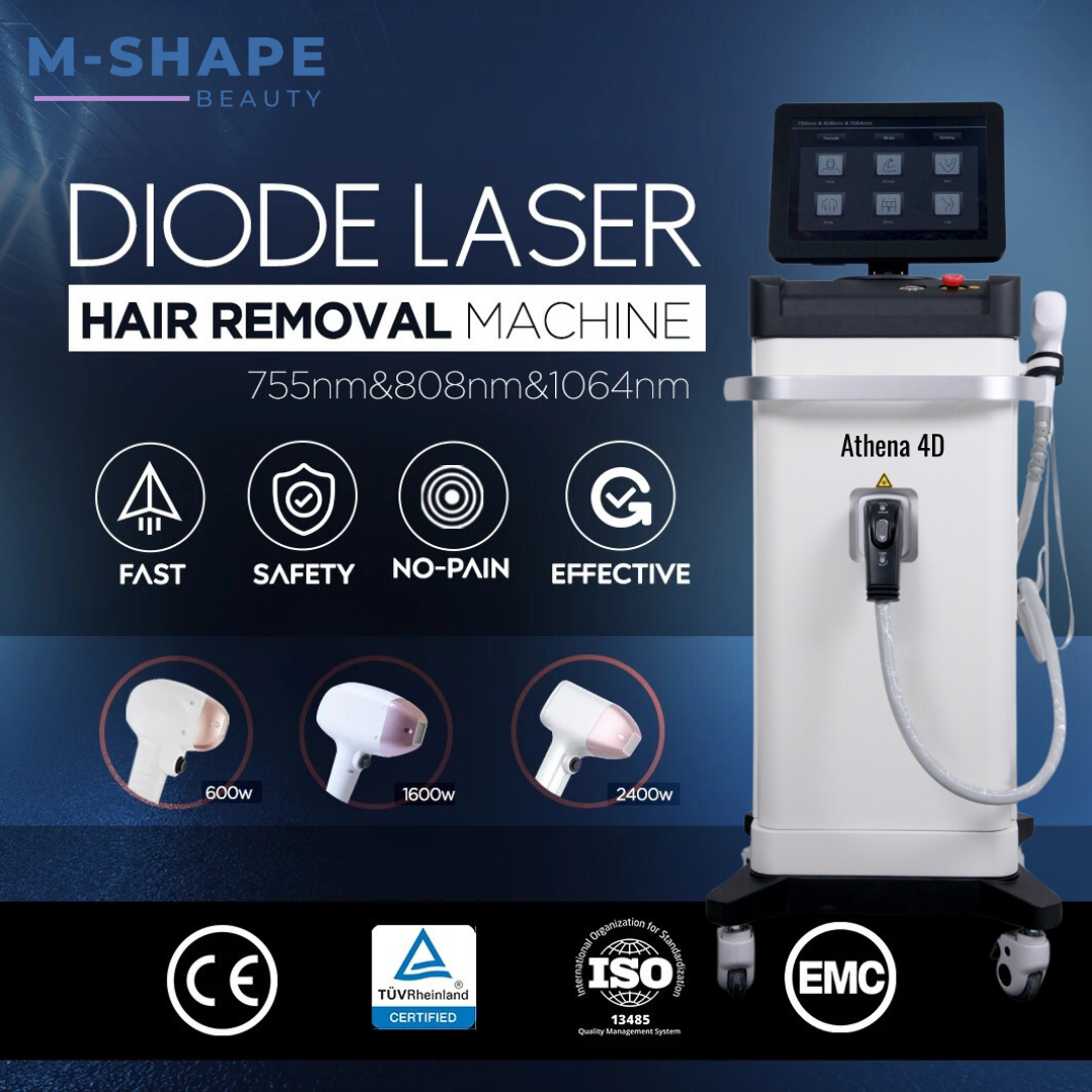 Athena Machine 4D Athena Laser Hair Removal Machine | 4 Wavelengths Diode Laser for ...
