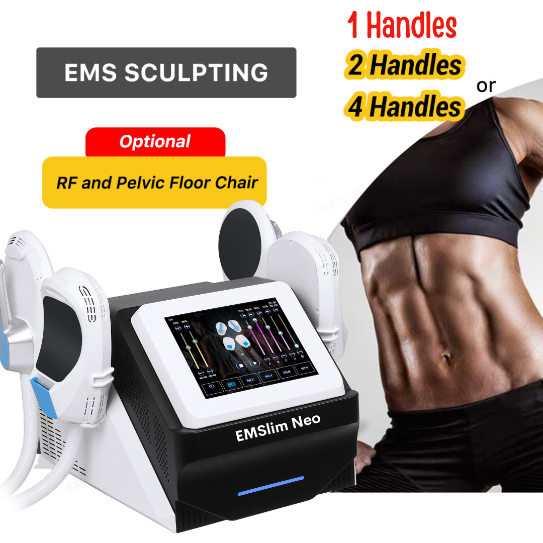 Ems Muscle Stimulator For Full Body Fitness, Weight Loss, And Slimming With  Gel Pads (battery Not Included) - Temu