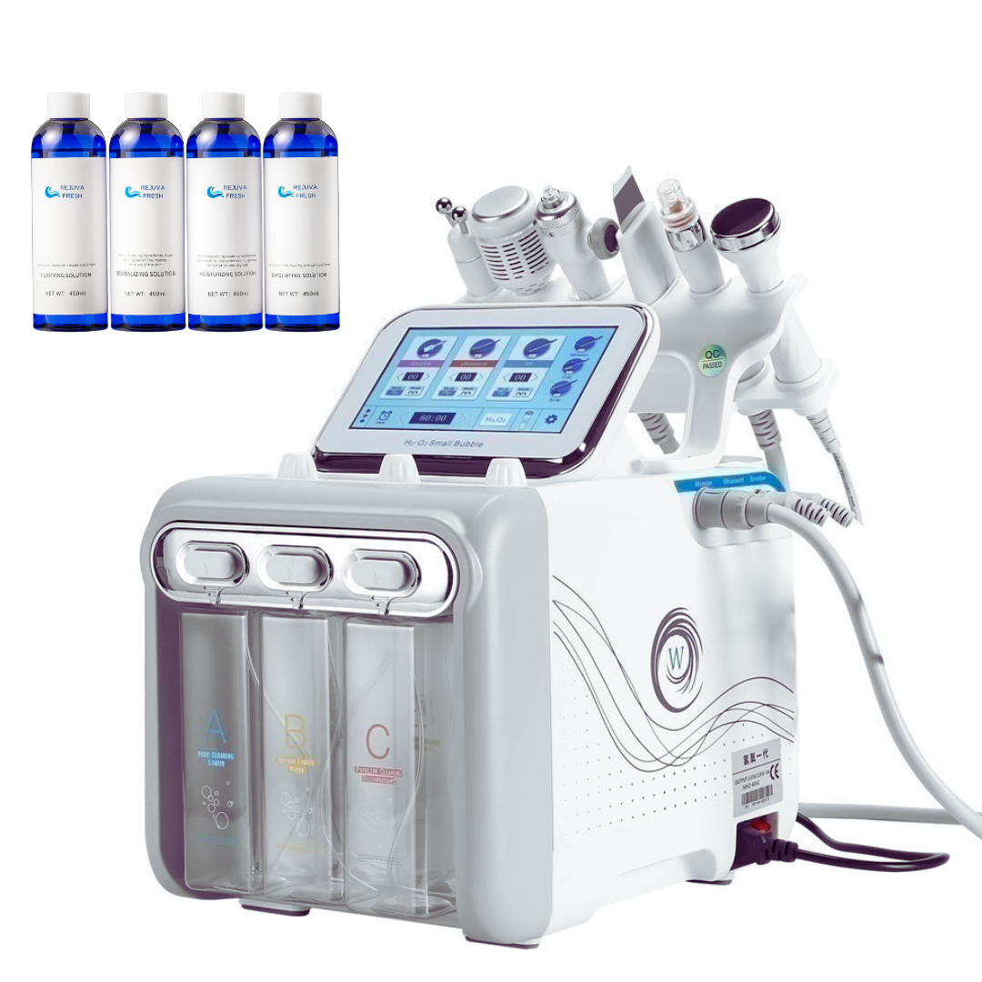 Facial Machine Unit Spa Facial Hydro Dermabrasion Machine 6 in 1 | Hydra Facial Treatment ...