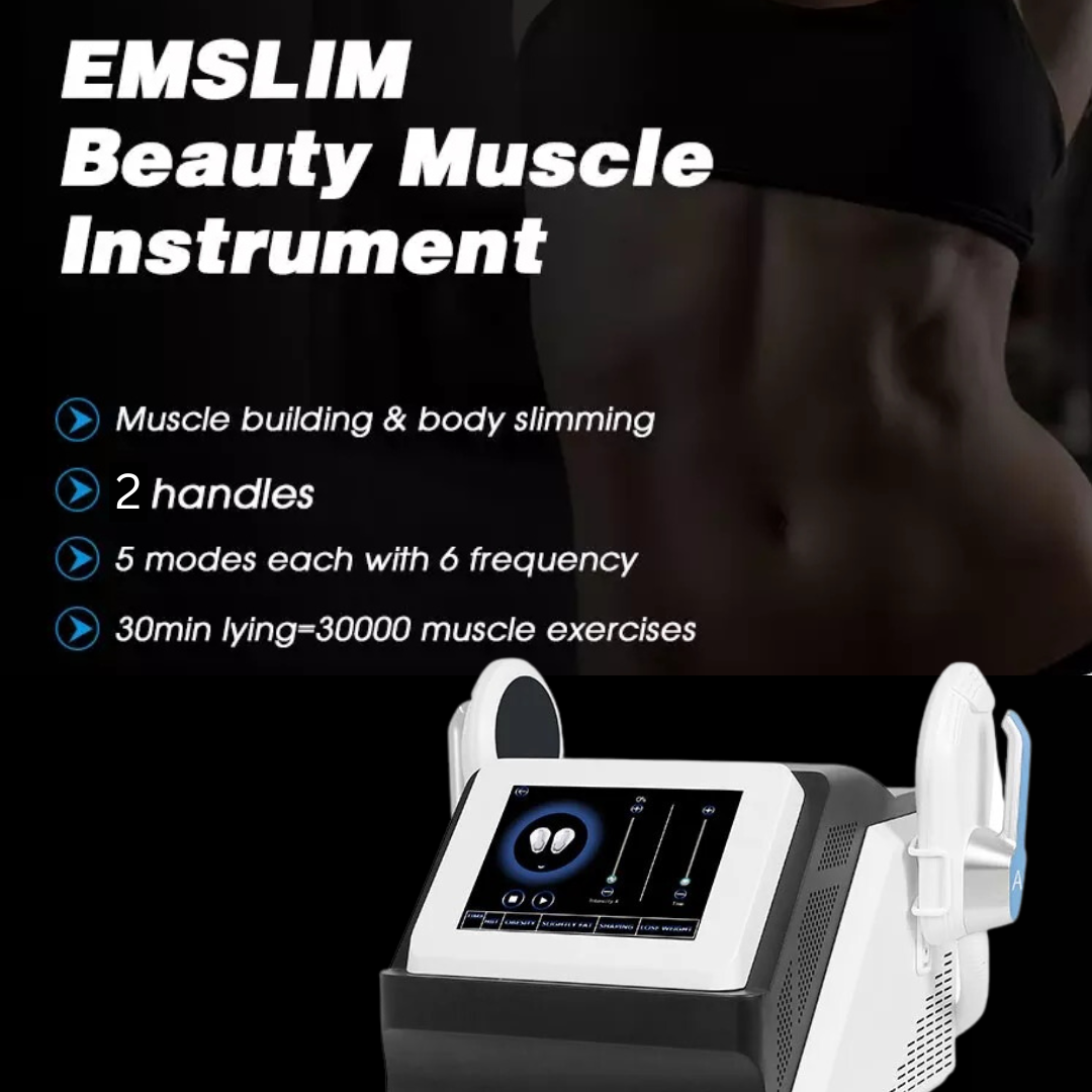 Air Cooling Professional Ems Muscle Stimulator Sculpt Muscle Gain