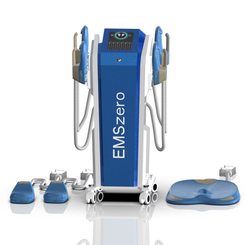 EMSzero body muscle build machine blue color exercise equipment